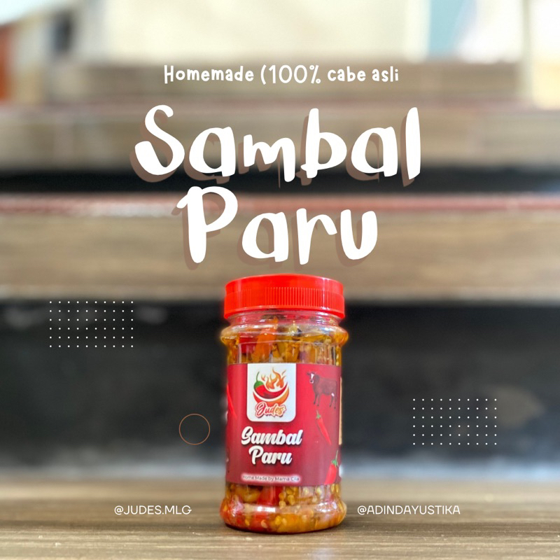 

Sambal Paru 220 gr