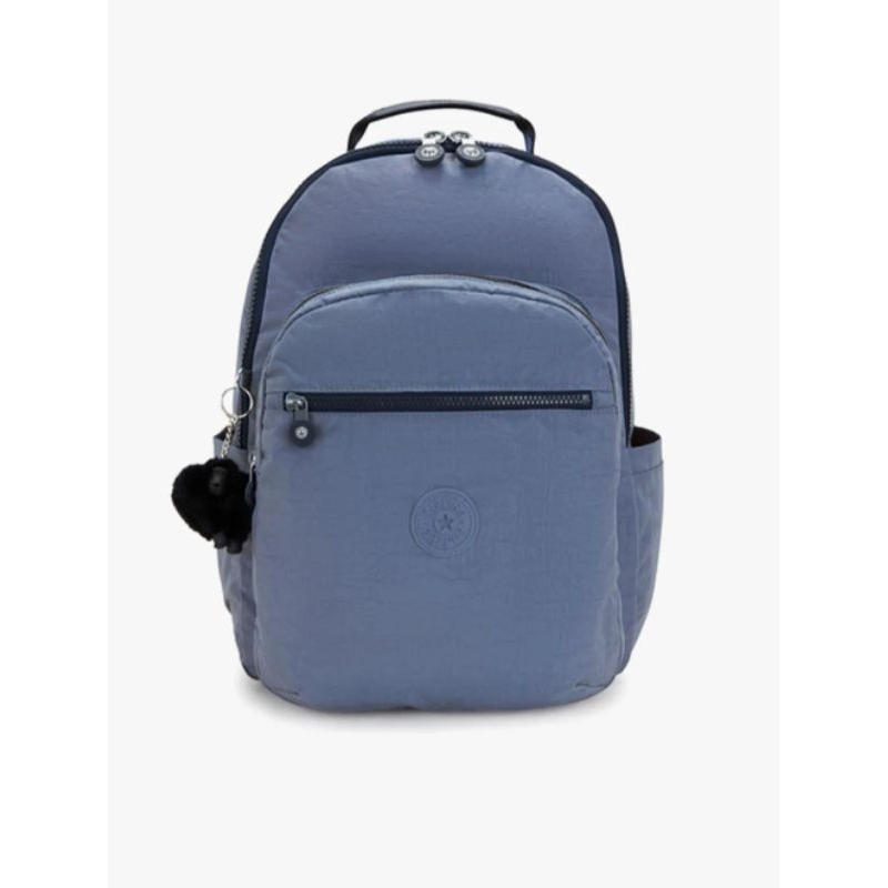 Kipling Seoul Laptop 15.6 inch Backpack Ransel Wanita - Blue Lover