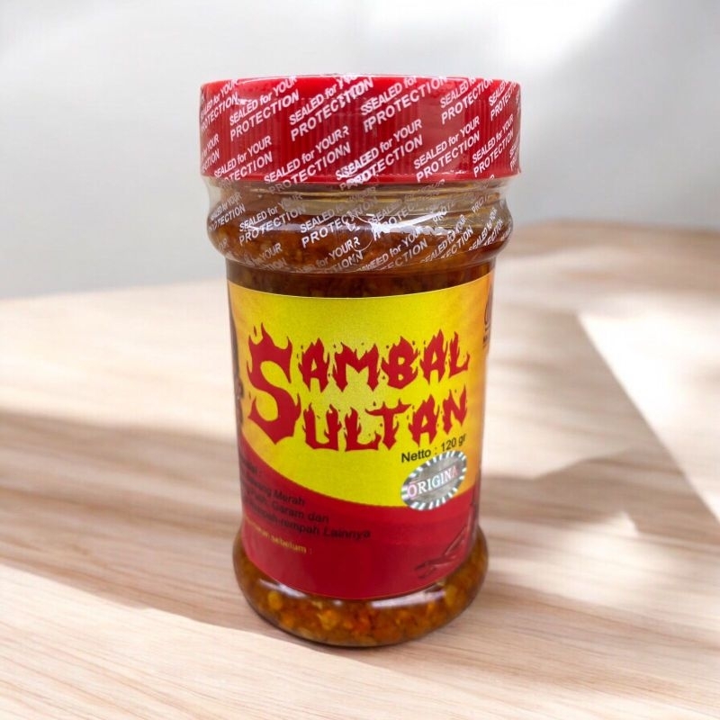 

sambal sultan varian rasa pete