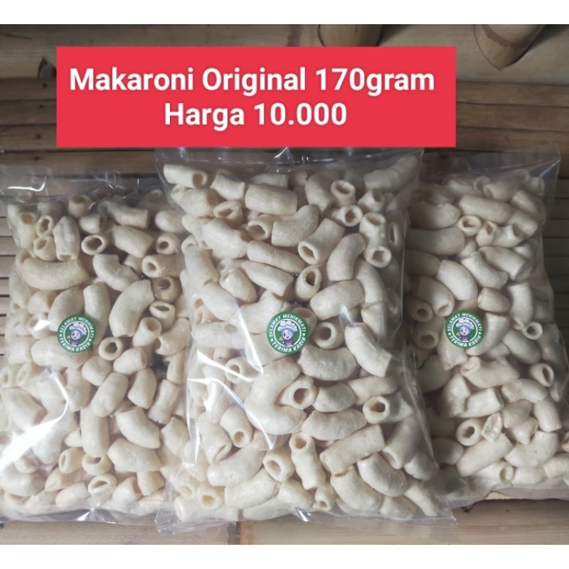 

Snack Viral Makaroni Original Renyah 170gram