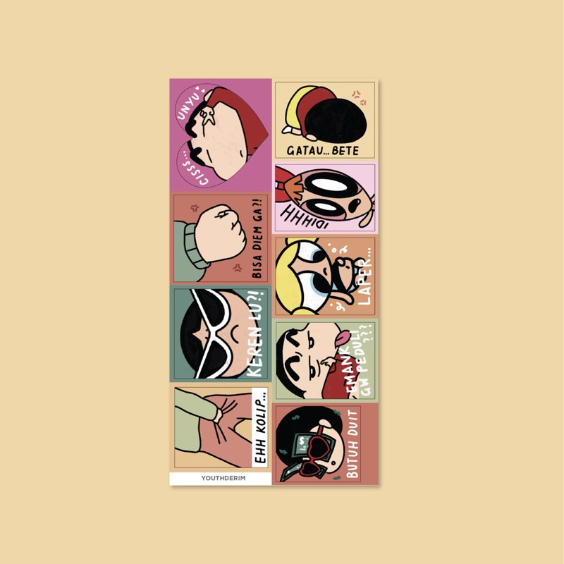

youthderim - It’s Life (Mood Approved) Sticker