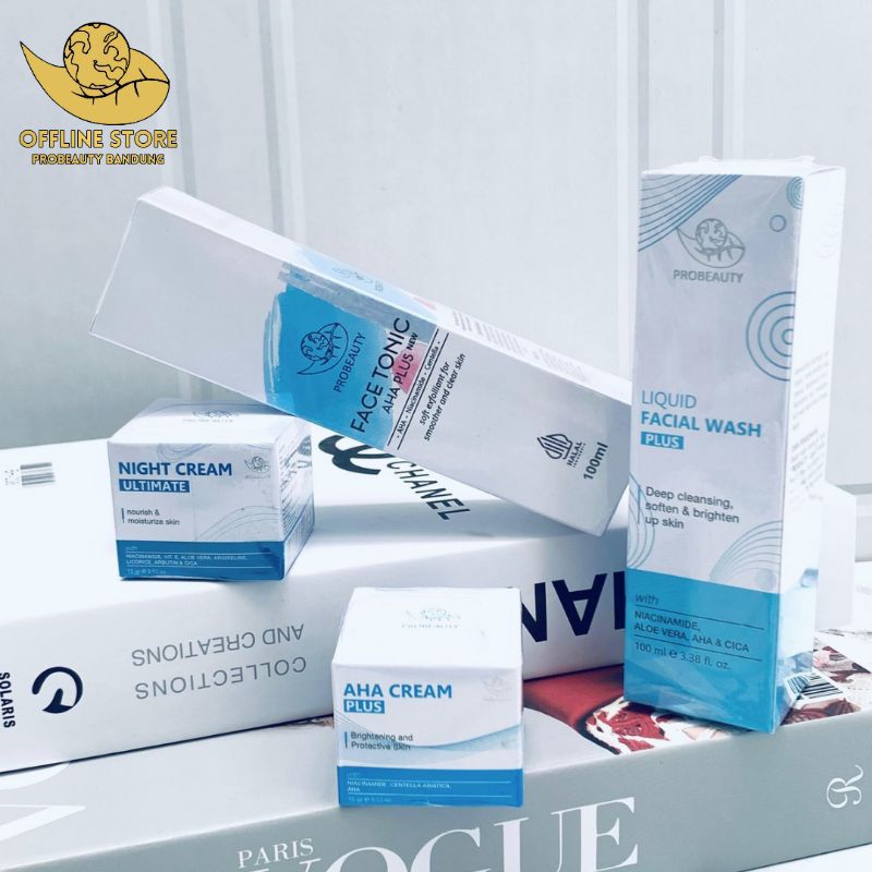 Probeauty Paket Aha Plus untuk Atasi Flek Hitam dan Melasma isi 4