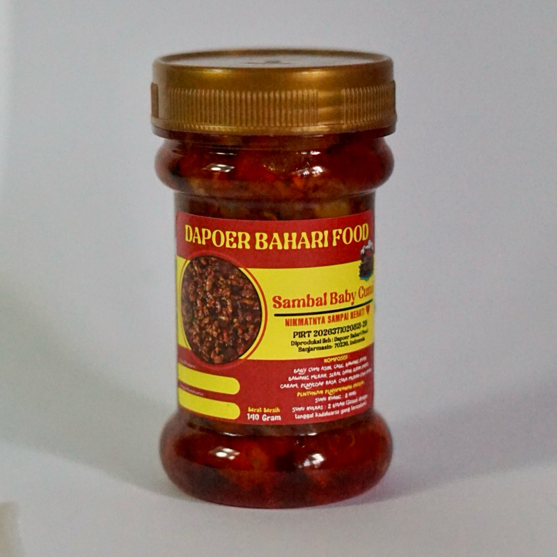 

Sambal Baby Cumi 140 gram & 115 gram