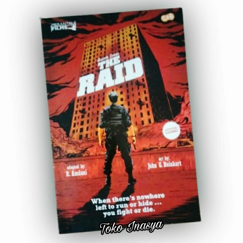 KOMIK THE RAID (OFFICIAL COMIC) GARETH EVANS / ORIGINAL