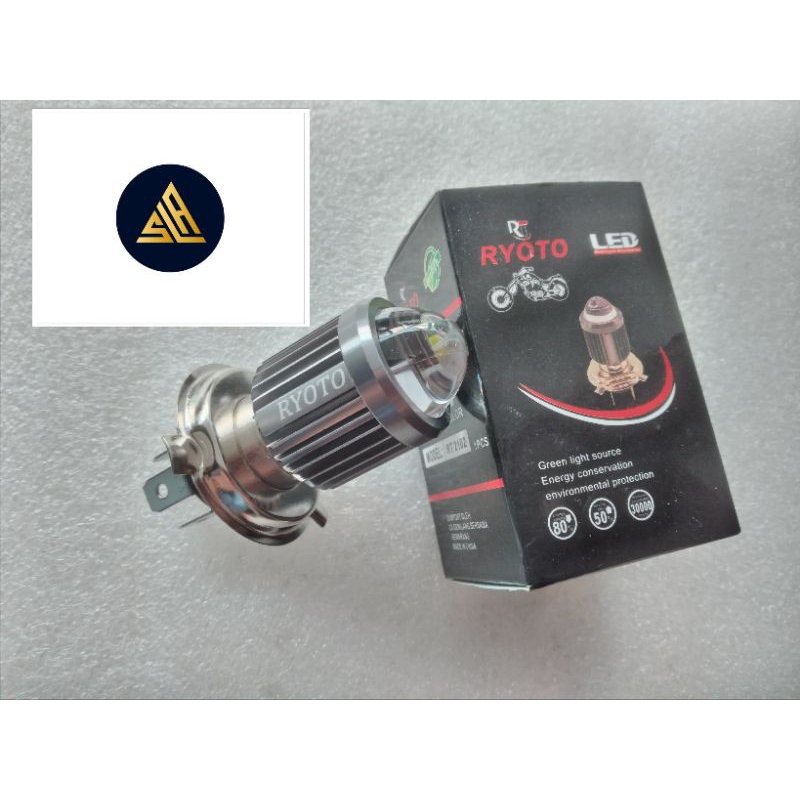 Lampu Led Motor Laki H4 2 Warna