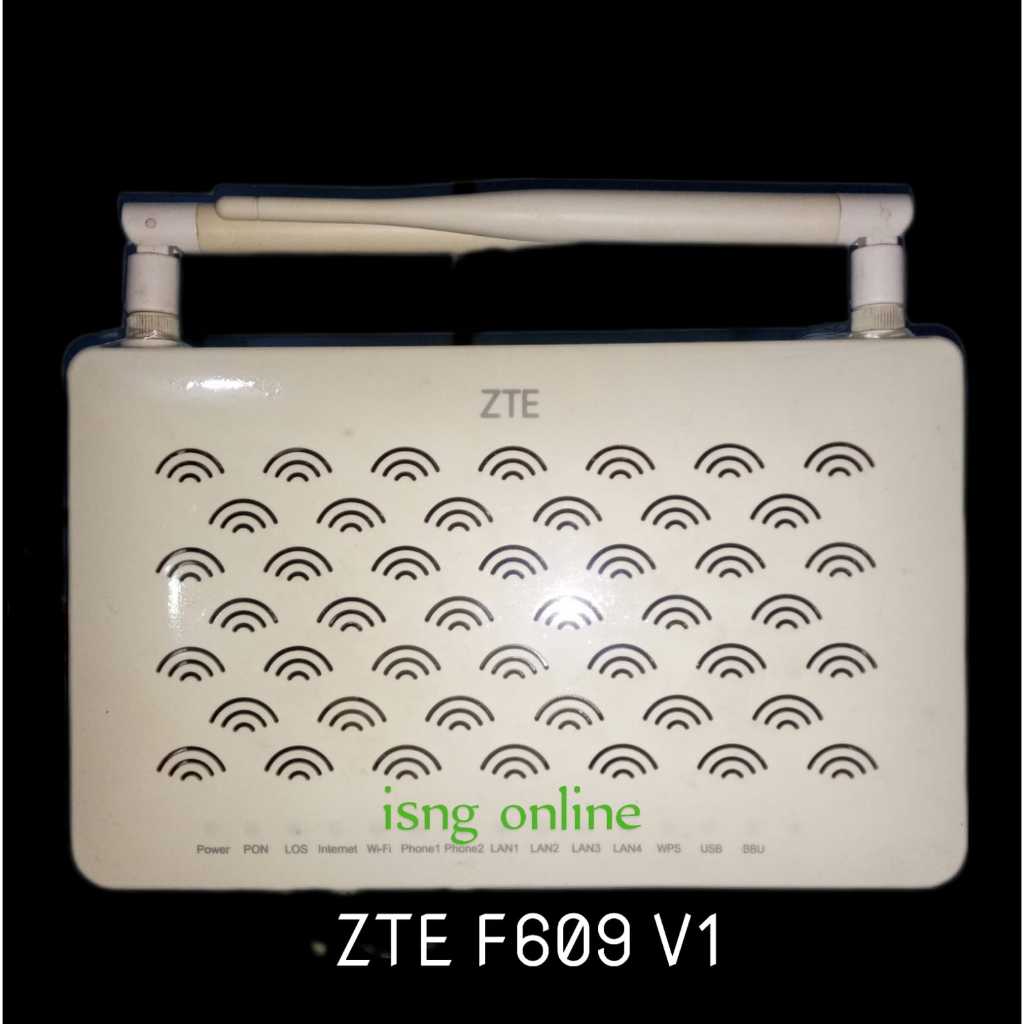 Router ONT GPON ZTE F609 V1 V2 V3 V9 bkn F670 F670L