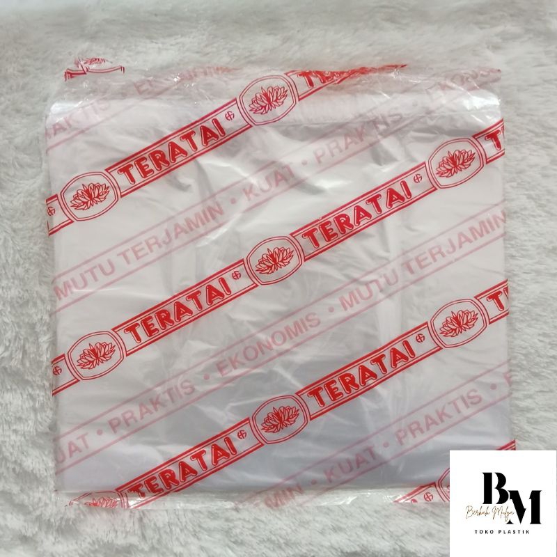 Plastik Kresek Bening Teratai Besar