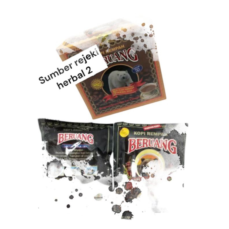 

ice coffee coklat bear asli produk new