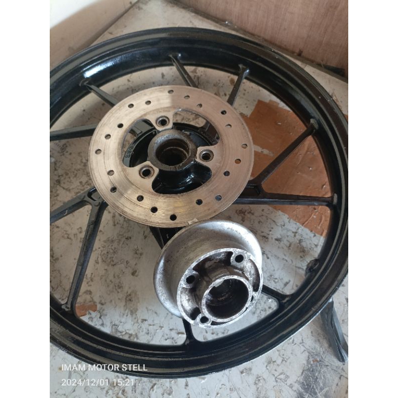 velag satria fu ori enkei+napgir+piringan BELKANG AJ