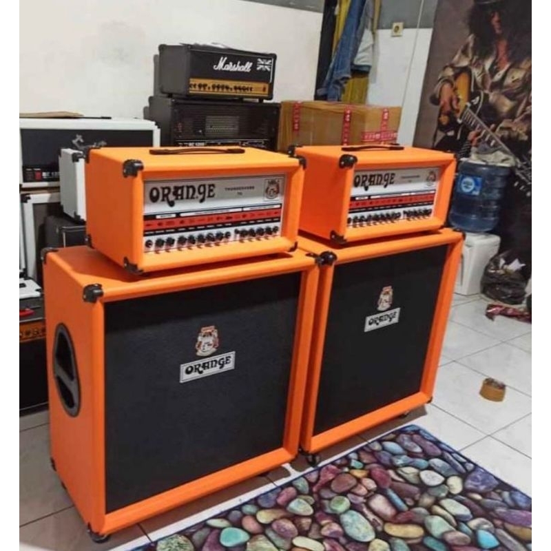 ampli gitar 12incx4 custom untuk studio dan panggung berkualitas