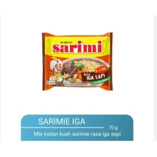 

Sarimi Iga Sapi 70g Paket isi 4pcs