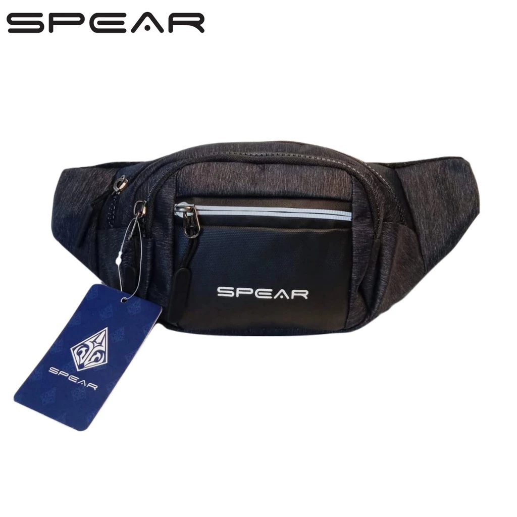 SPEAR WB Tas Pinggang Pria Anti Air Waistbag Waterproof Distro Pria