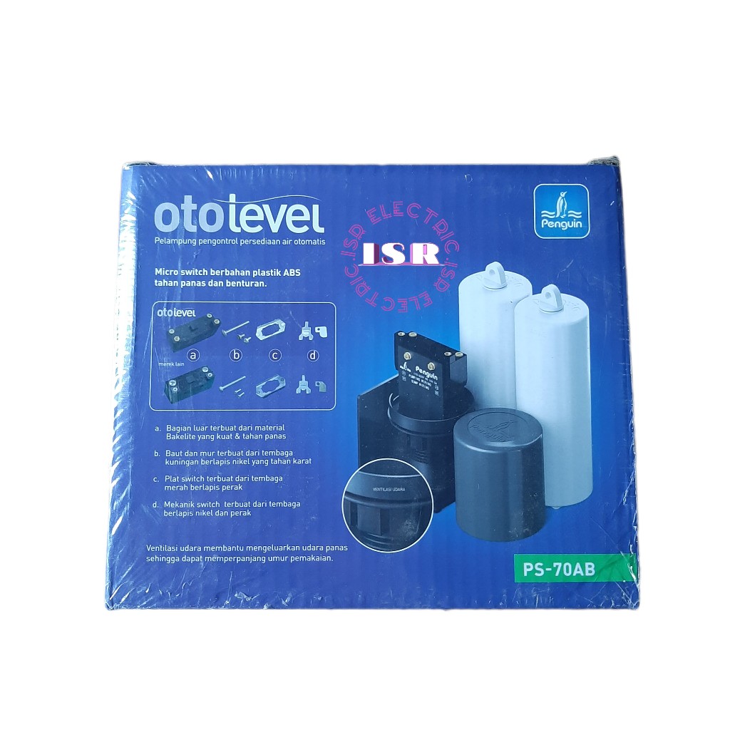 Radar Otolevel Penguin Otomatis Pompa Air Pengontrol Persediaan Air Toren PS-70AB