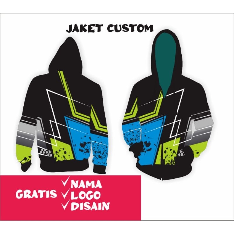 jaket racing custom jaket herex