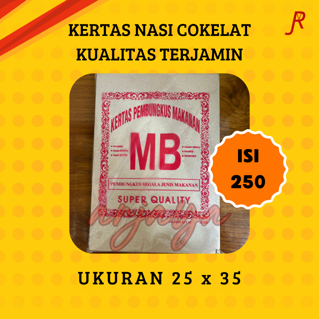 Kertas Nasi // Kertas Minyak // Kertas Bungkus Makanan // Kertas Minyak MB // Kertas Minyak Supersta