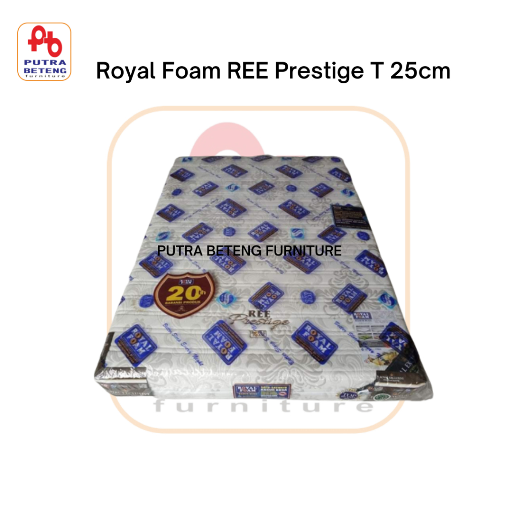 Kasur Busa Royal Foam REE Prestige T 25cm 90 100 120 160 180 200 Jogja