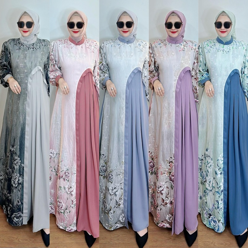 Gamis Mewah mezura terbaru - Gamis lionel richie -Gamis Adisha terbaru