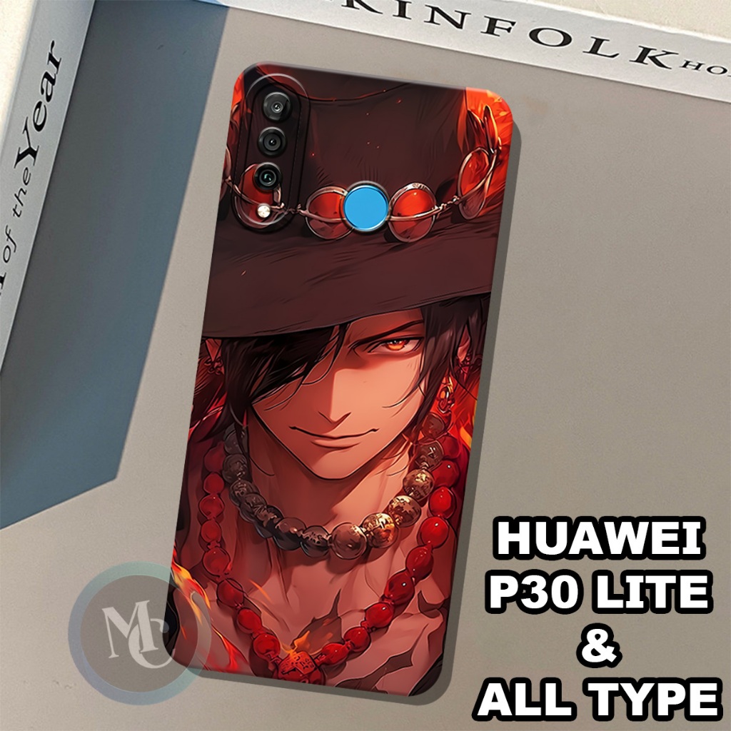 CC16/Softcase karet lentur untuk huawei p30 lite/Motif karakter anime /case huawei p30 lite /kesing 