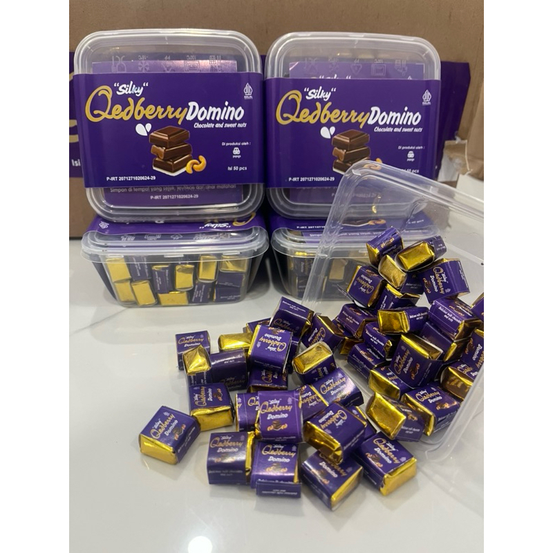 

Coklat QEDBERRY HALAL isi 50 pcs/ box