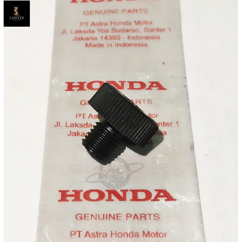 Baut Pembuangan Air Spakbor Radiator Bagian Bawah Honda Vario 110 125 150 Esp PCX 150 Original | Ste
