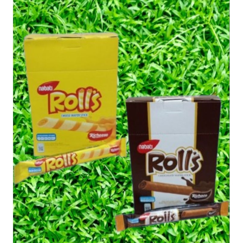 

Nabati waffer rolis steak ukuran 6r ( 20 pcs/box)