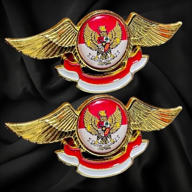 lencana wing Garuda merah putih