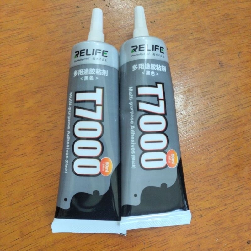 

LEM LCD T7000 RELIFE HITAM 50 ML