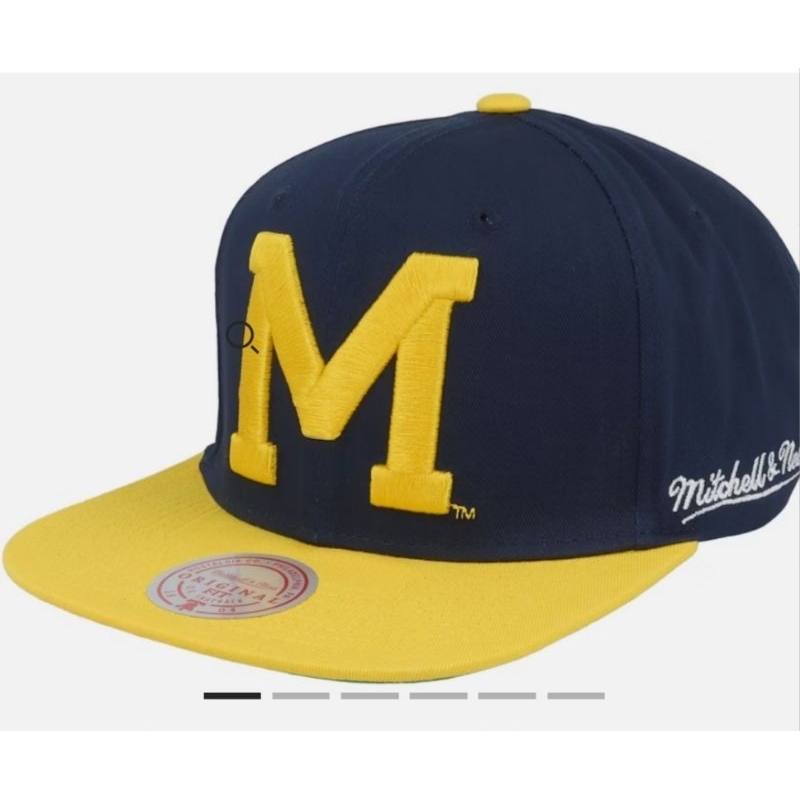 Pre - Order (PO) Topi Mitchell & Ness Michigan Wolverines