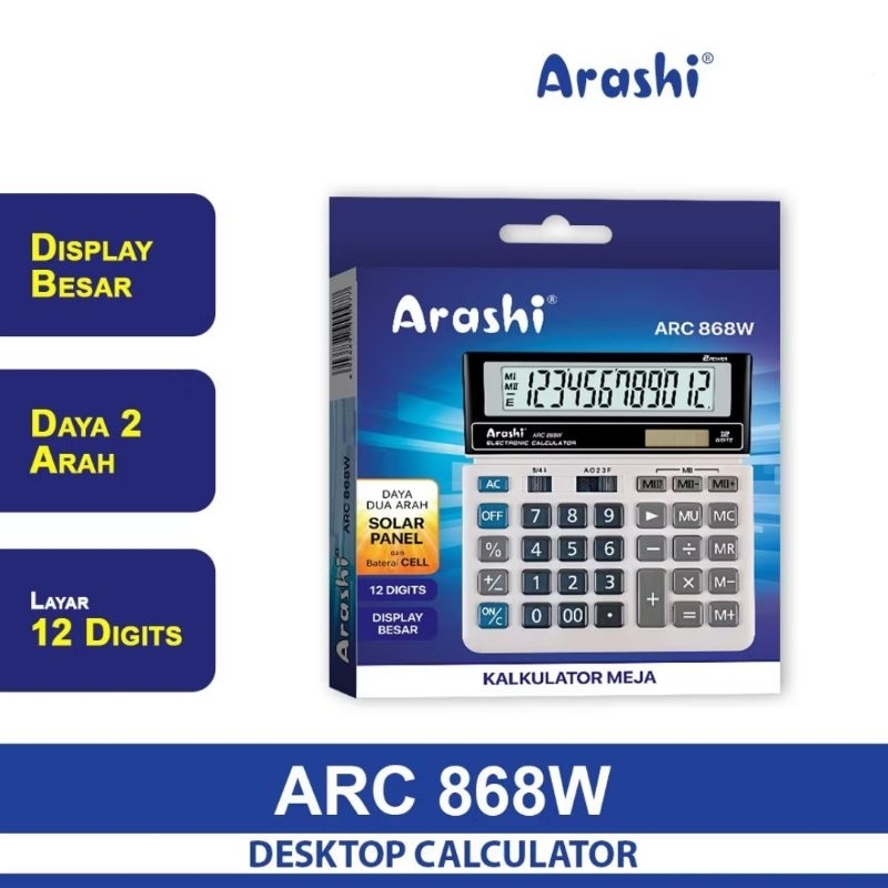 

Arashi Kalkulator ARC 868W