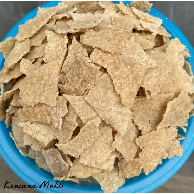 

[Grade C] 1 kg / 1000 gram Kerupuk Gendar | Lempeng Puli | Opak | Kerupuk Puli Khas Madiun