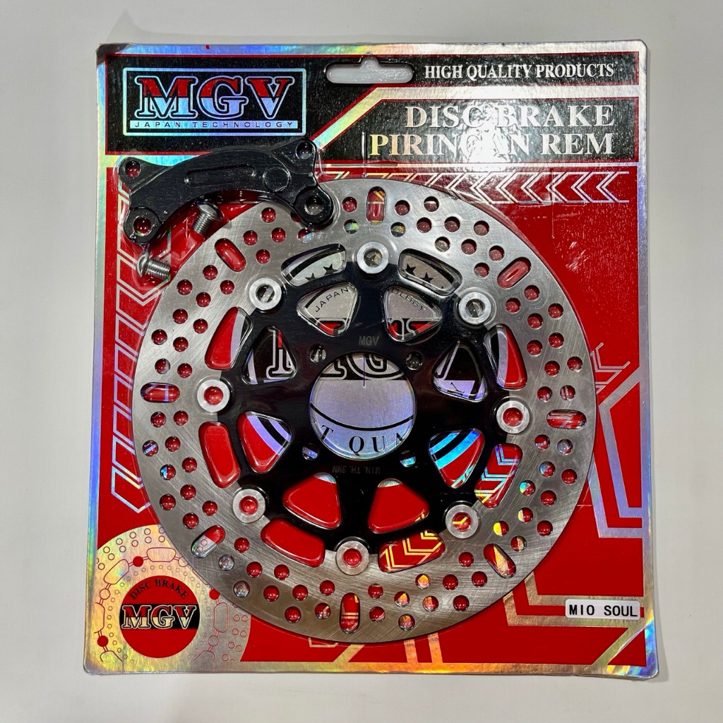 PIRINGAN CAKRAM DEPAN MGV 260MM MIO SPORTY/MIO SOUL KARBU SET BREKET