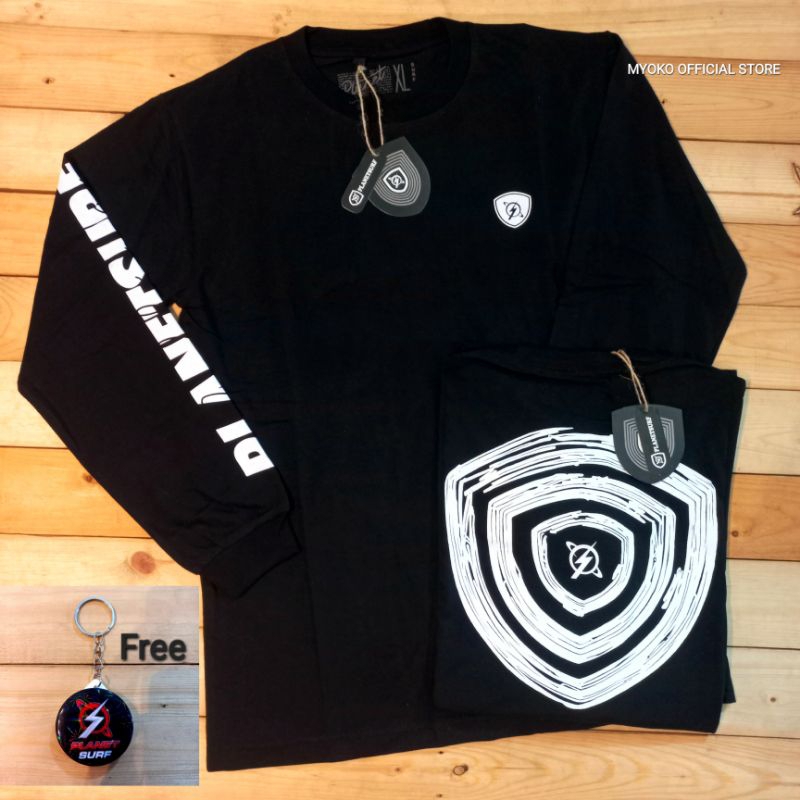 Planet surf kaos lengan panjang