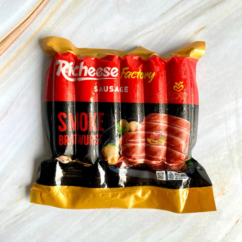 

Richeese Factory Sausage Smoke Bratwurst 360gr