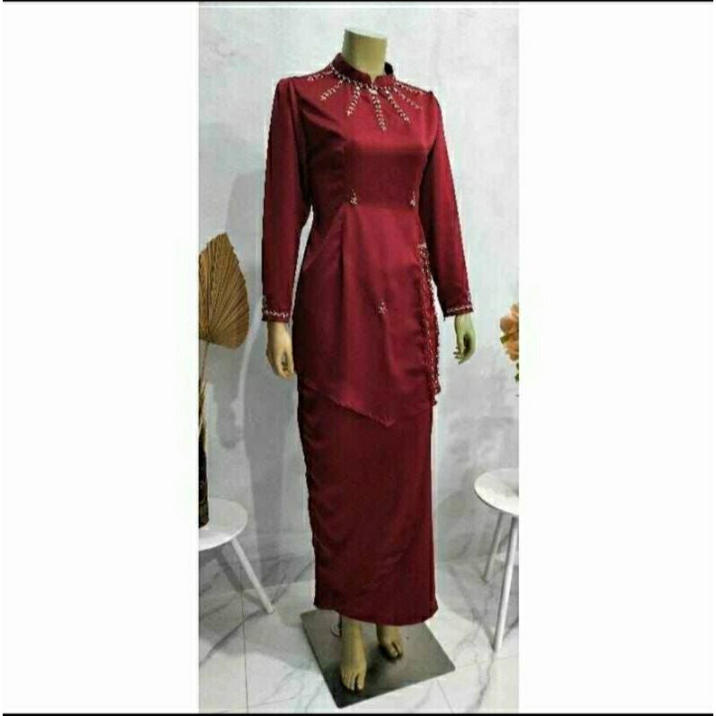 Stelan baju kurung malaysia baju melayu wanita termurah