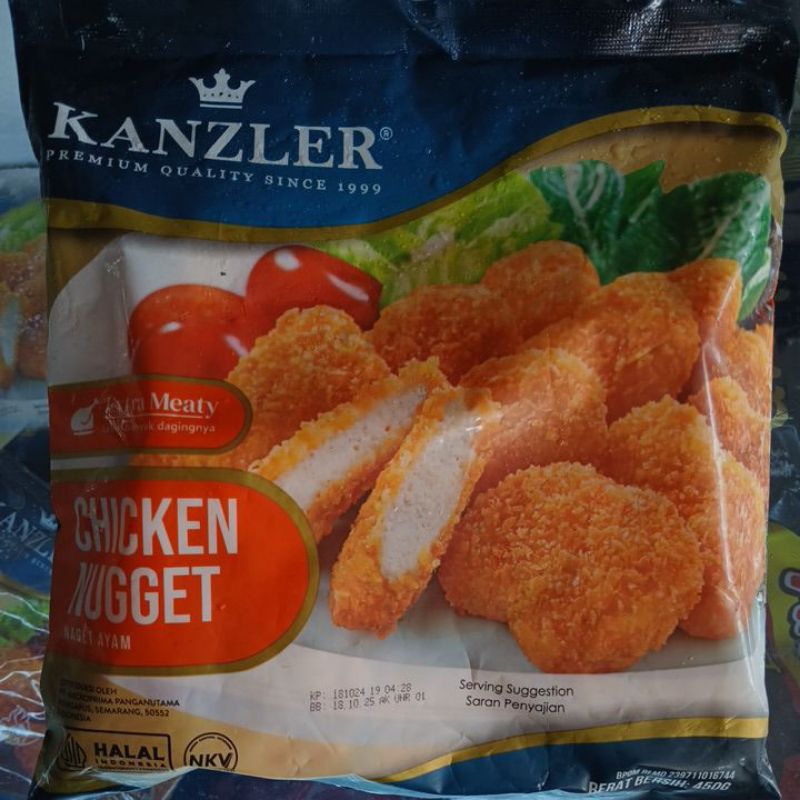 

KANZLER CHICKEN NUGGET 450 GRAM