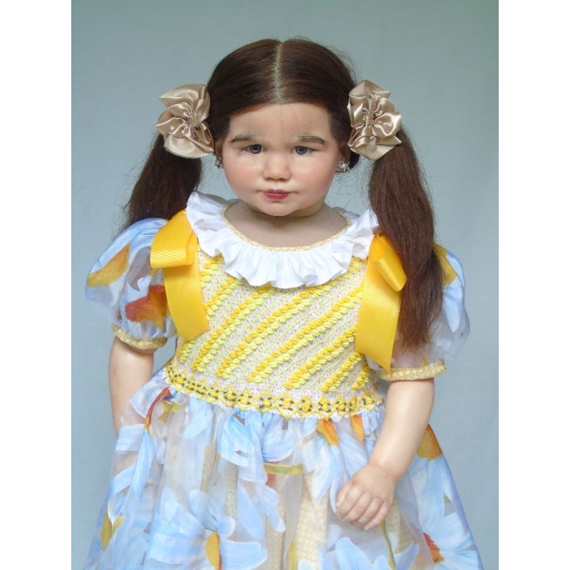 Smocked Dress Anak Organdi Full Smock