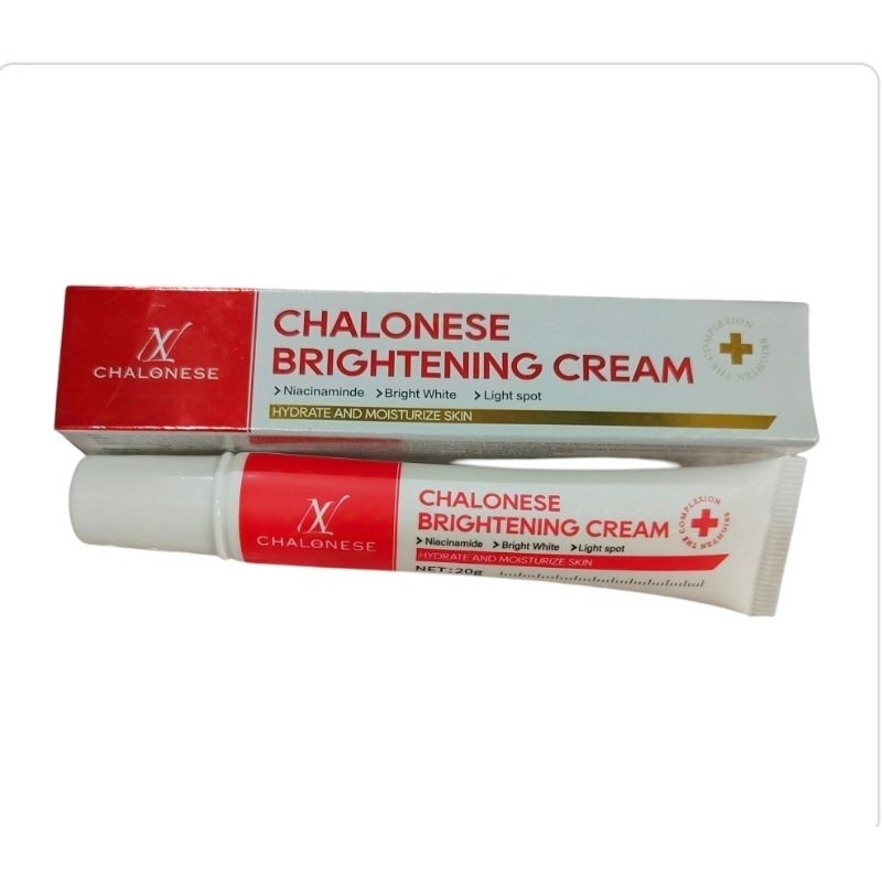 CHALONESE CREAM PEMUTIH WAJAH BPOM CREAM WHITENING AND FRECKLE REMOVAL