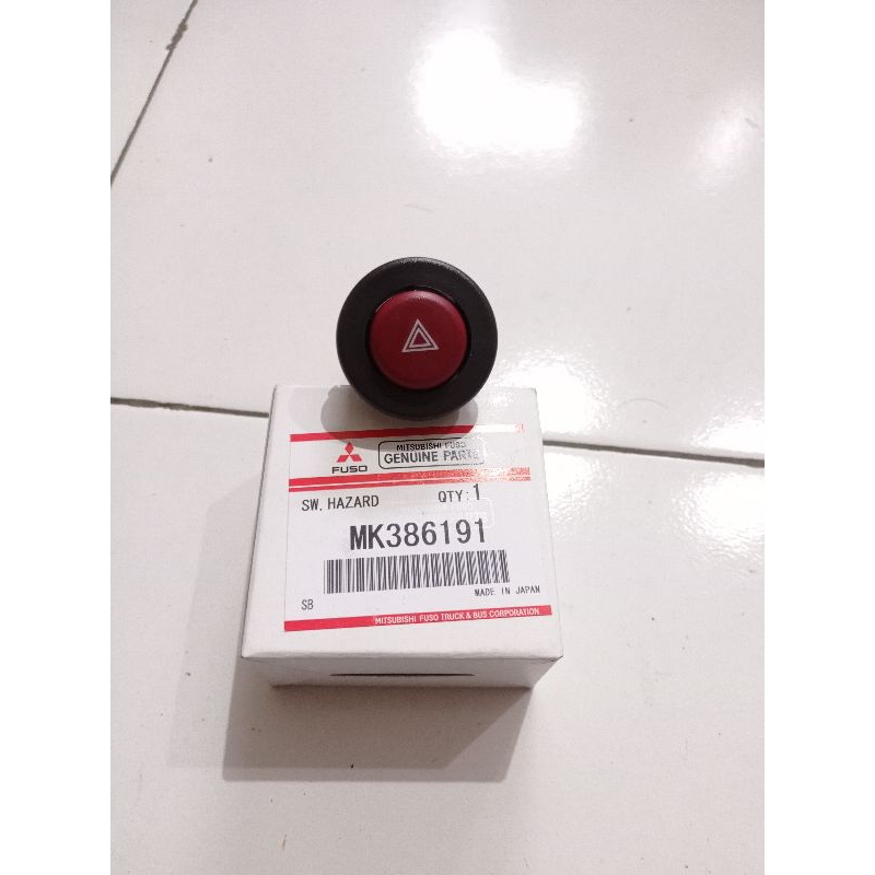 Tombol SAKLAR darurat/HAZARD CANTER PS 125/110 ORIGINAL