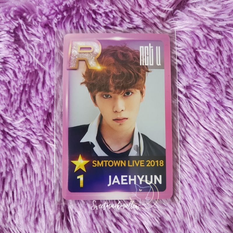 WTS RCARD R CARD SMTOWN LIVE 2018 JAEHYUN NCT 127 OFFICIAL