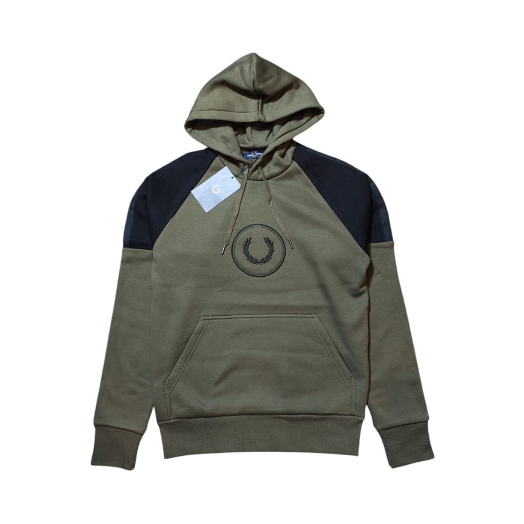Fred Perry Circle Branding Hoodie (M5564-Q55) Original