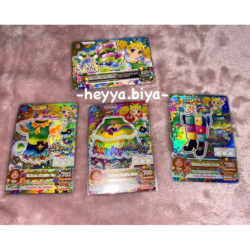 WTS aikatsu PR Sagittarius Set Magical Toy