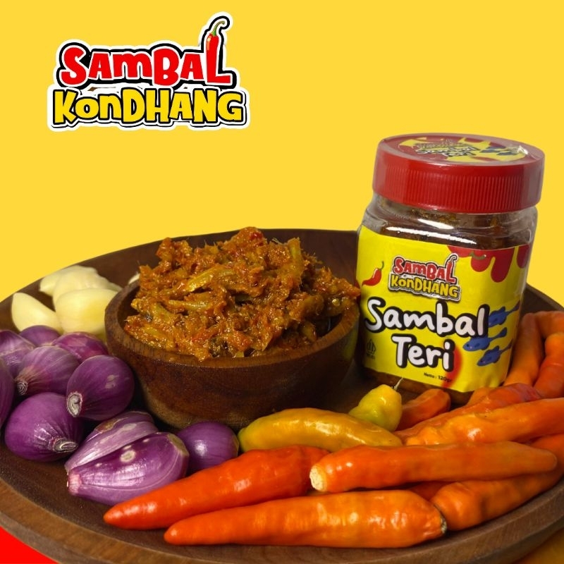 

Sambal kondhang / sambal teri/ teri gurih enak terbuat dari bahan yang segar dengan harga yang murah tapi berkualitas