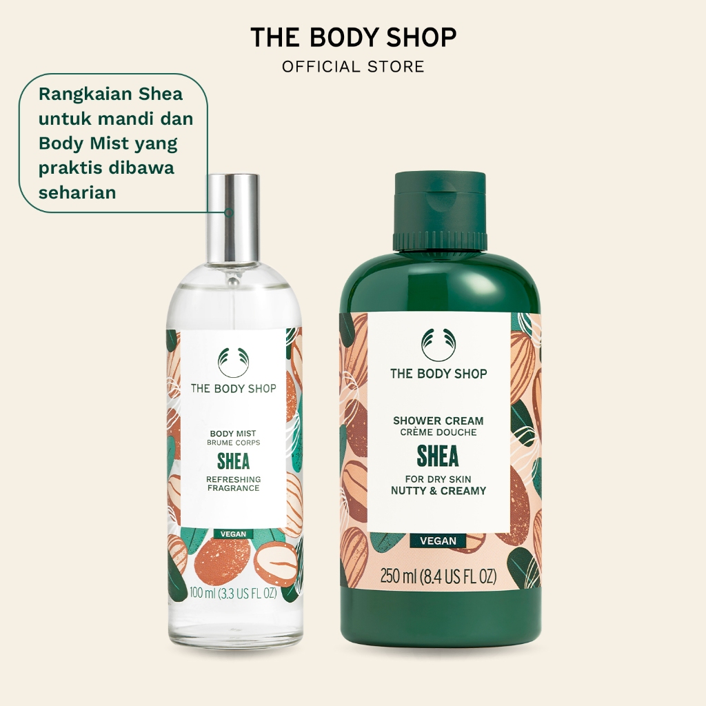 The Body Shop Shea Body Mist & Shea Shower Cream