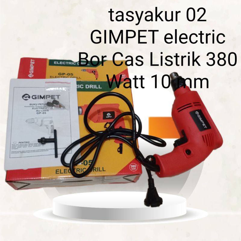 GIMPET BOR LISRTIK ELECTTRIC 380 Watt 10 mm