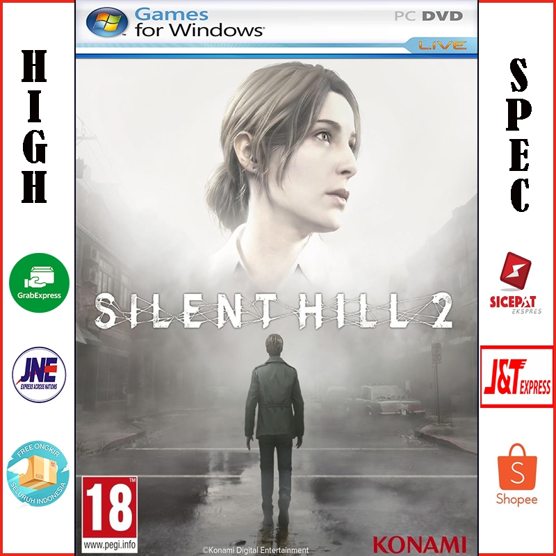 Silent Hill 2 REMAKE PC DVD GAME GAMING LAPTOP KASET KOMPUTER