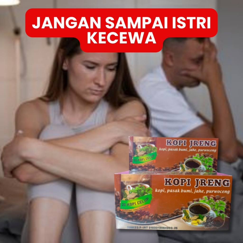 

kopi jreng 1 box isi 20 sachet Suami lemas Istri Puas