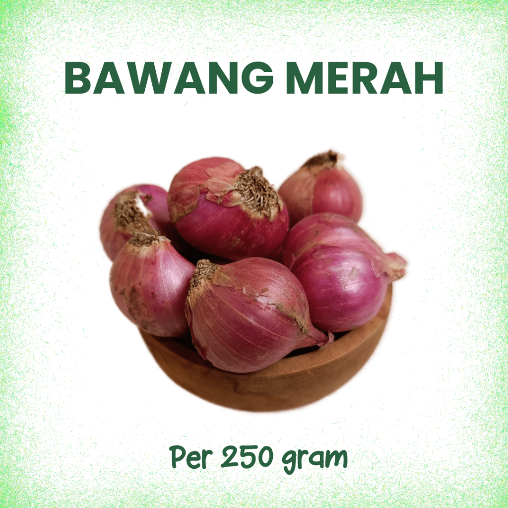 

Bawang Merah 250gr - Sayur Bahagia