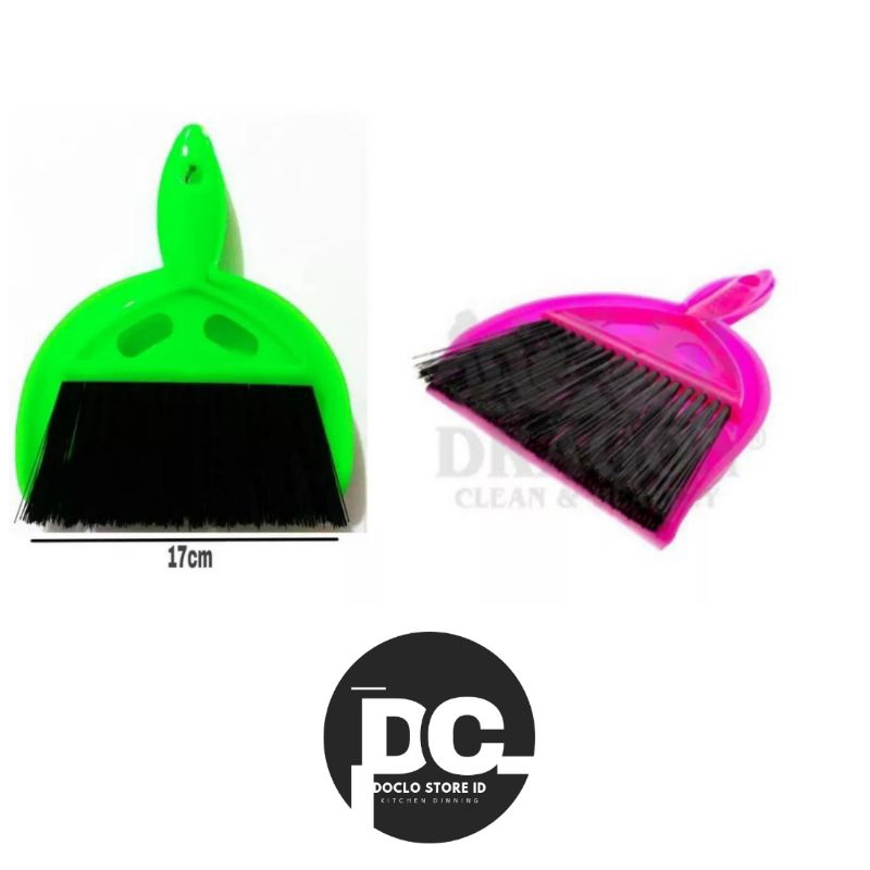 Sapu mini + pengki Dragon/ sapu pembersih mobil