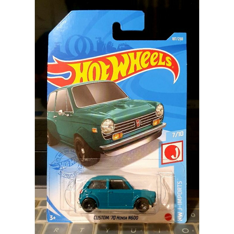 EXLUSIVE HOT WHEELS CUSTOM 70 HONDA N600 GREEN TOSCA