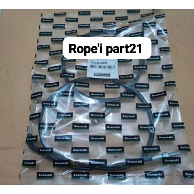 Set kabel A&B atas bawah Kawasaki ninja 250 karbu/ninja 250 fi 2012 original